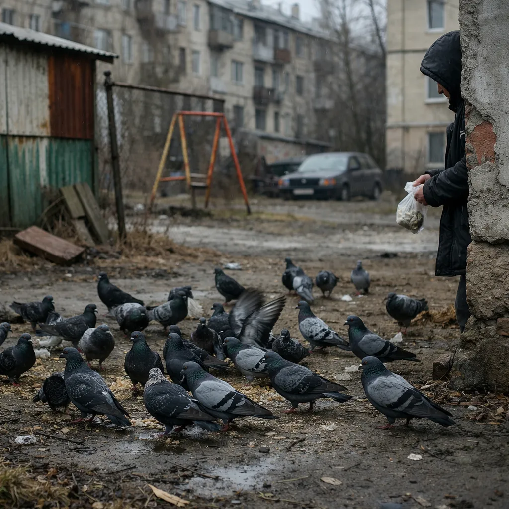 В России введены штрафы за кормление голубей у жилых домов