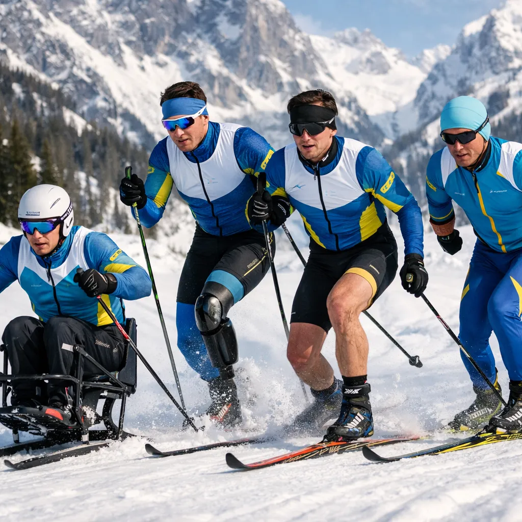 Сборная Казахстана выступит в паралыжной эстафете на Паралимпиаде-2026