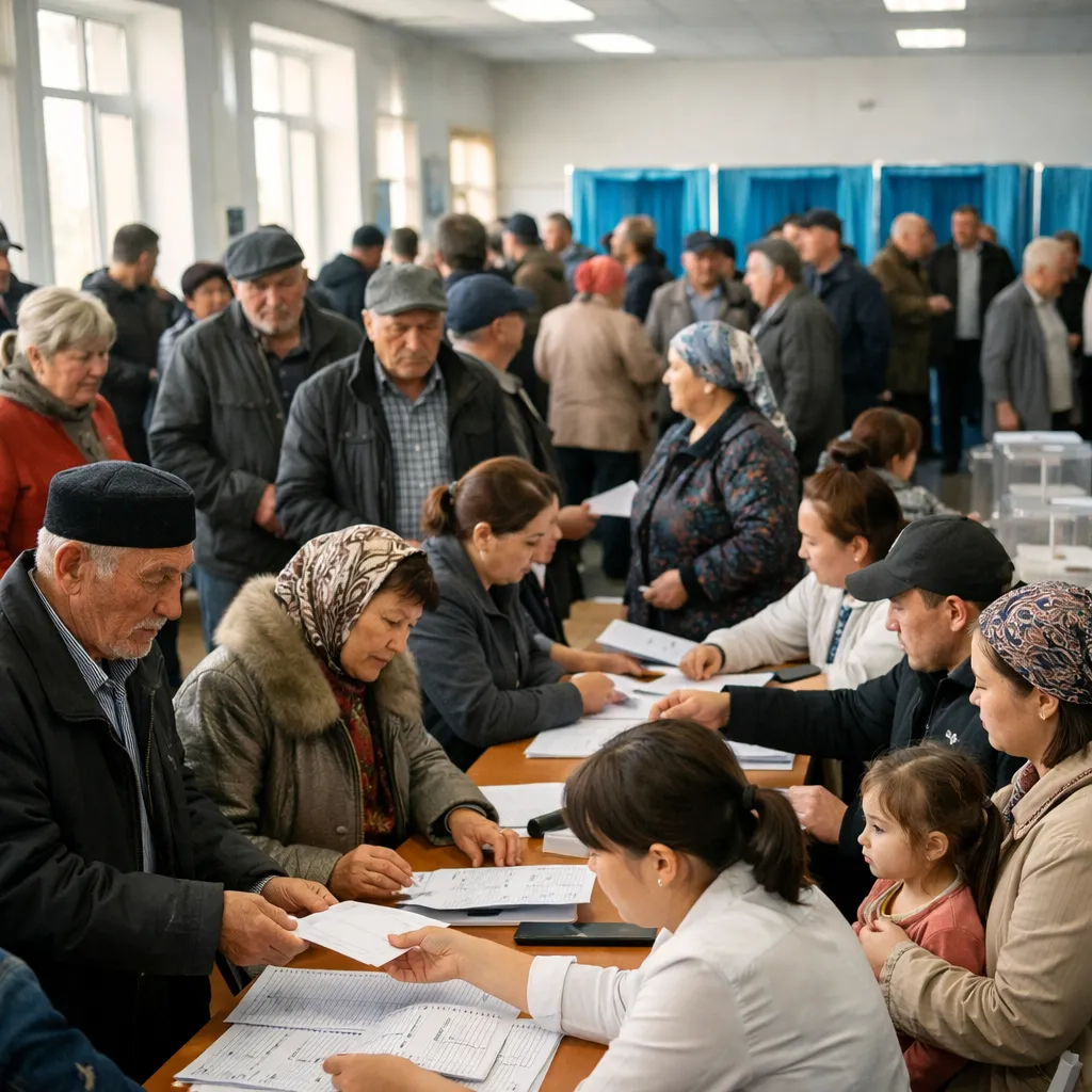 Высокая явка избирателей на референдуме по новой Конституции в Западно-Казахстанской области
