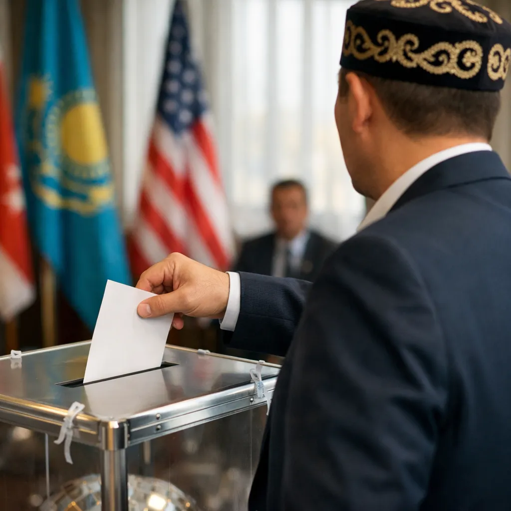 Референдум: шетелдегі учаскелердің жұмысы туралы брифингте айтылды