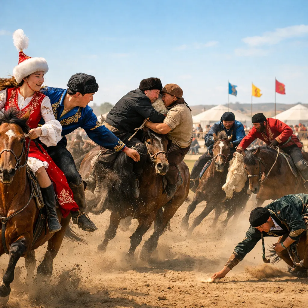 Астанада «Аргымак» ипподромында ұлттық ат спорты ойындары өтті 🏇