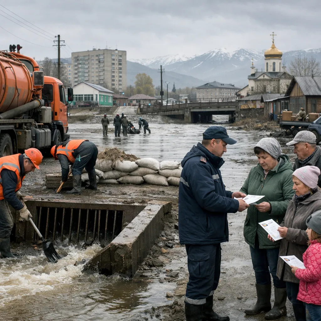 ШҚО-да су тасқынына қарсы іс-шаралар жүргізілуде