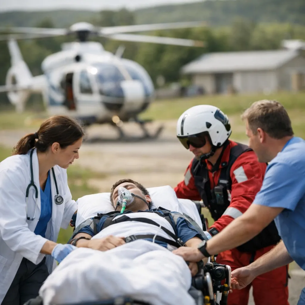 Науқас санитарлық авиациямен Жезқазған – Жәйрем – Жезқазған бағыты бойынша жеткізілді