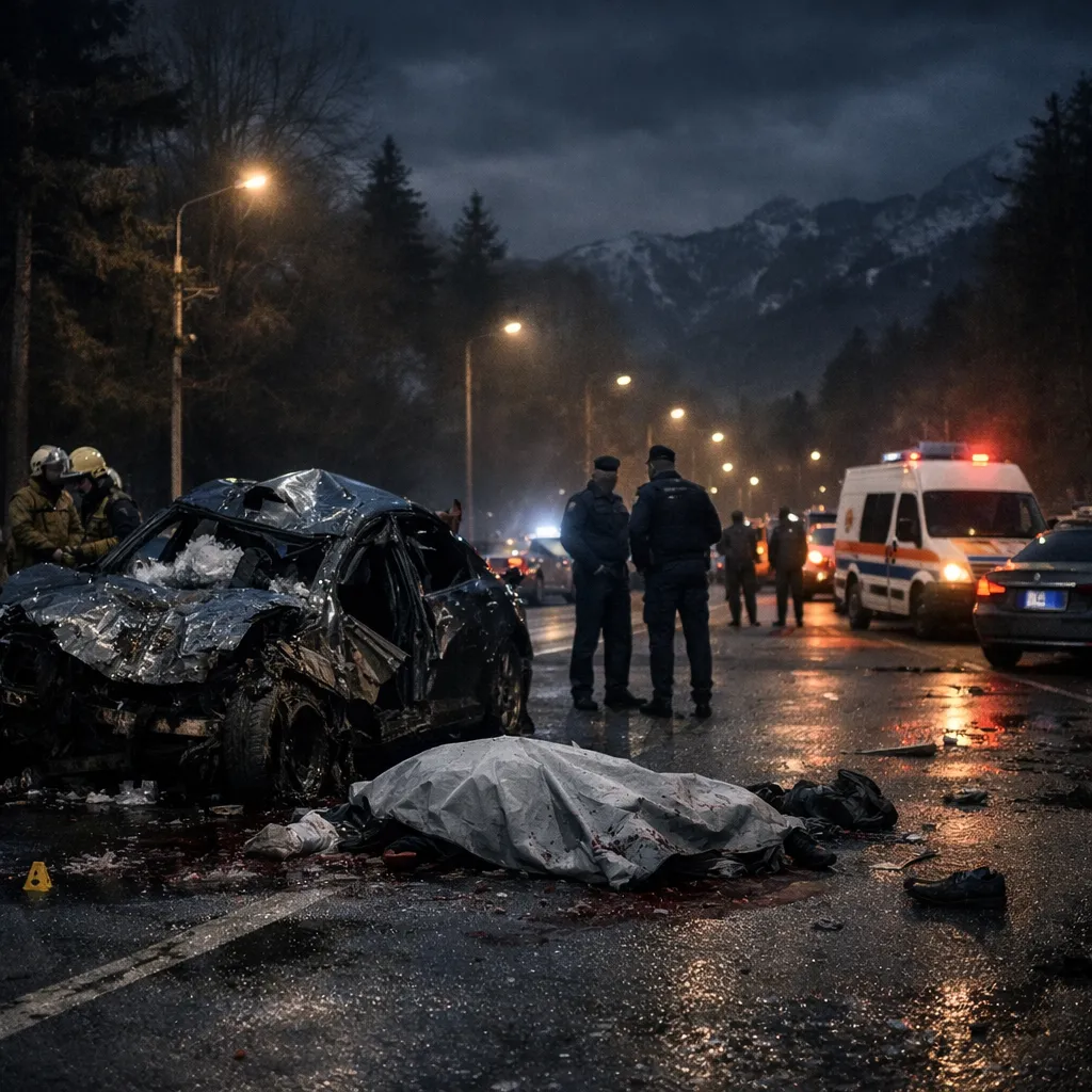 Три человека погибли в ночном ДТП в Алматы