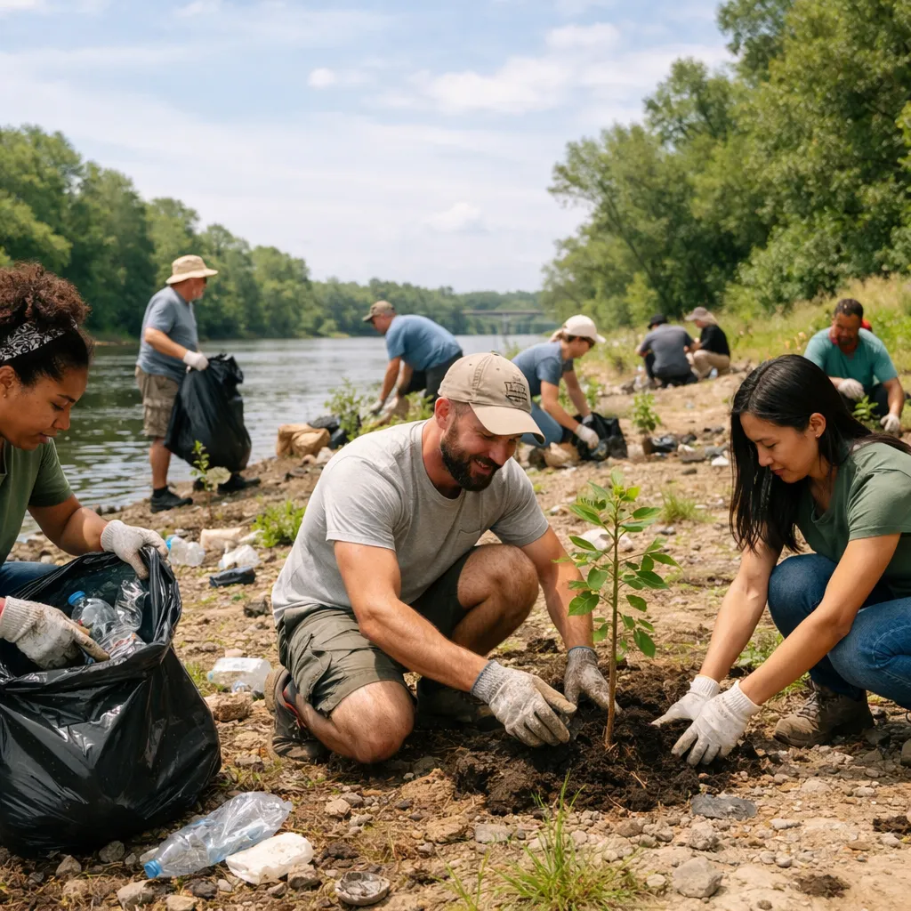 Amanat «Мөлдір бұлақ» бастамасы аясында ел бойынша экологиялық акциялар өткізді