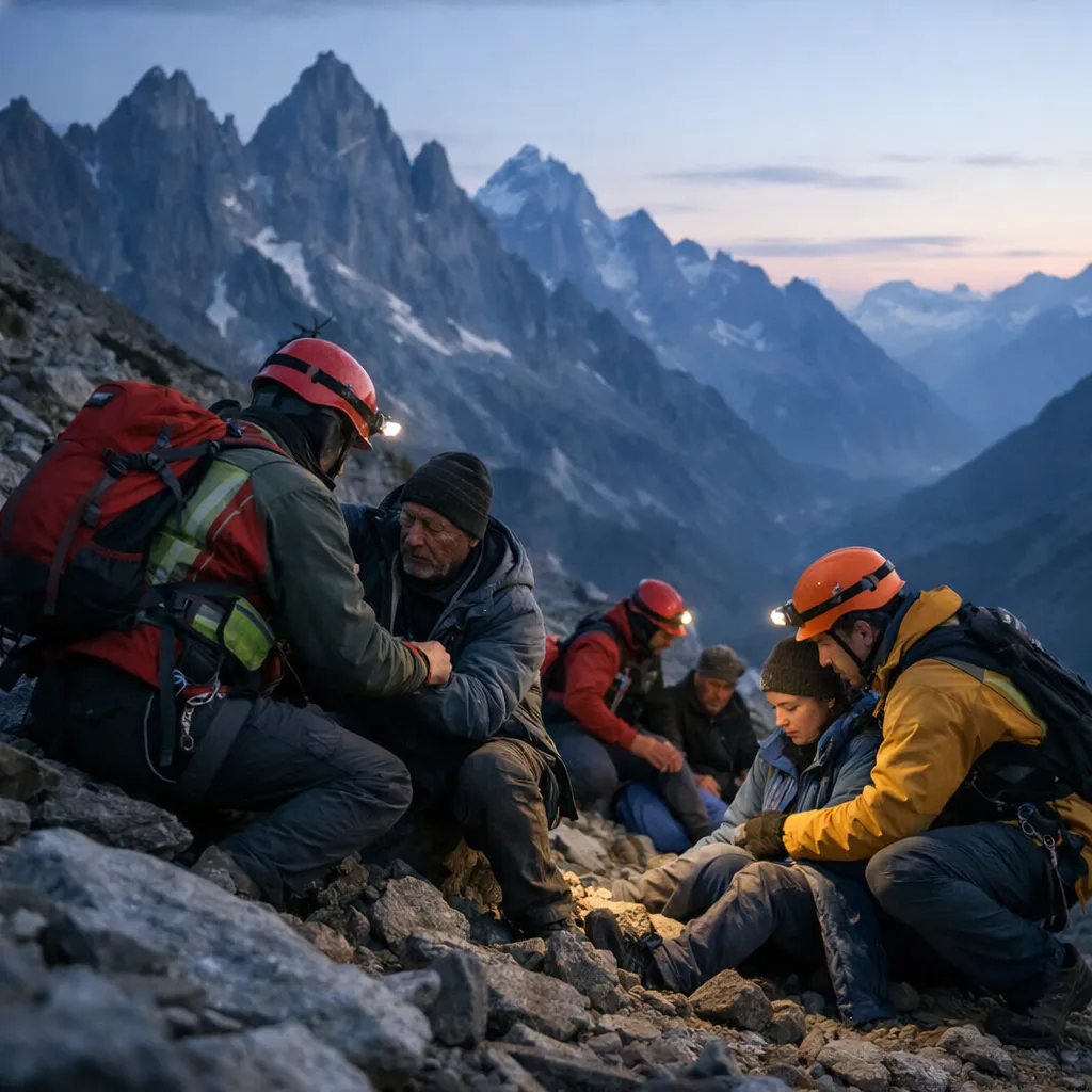 Алматы облысында құтқарушылар тауда адасып қалған төрт туристі қауіпсіз жерге жеткізді