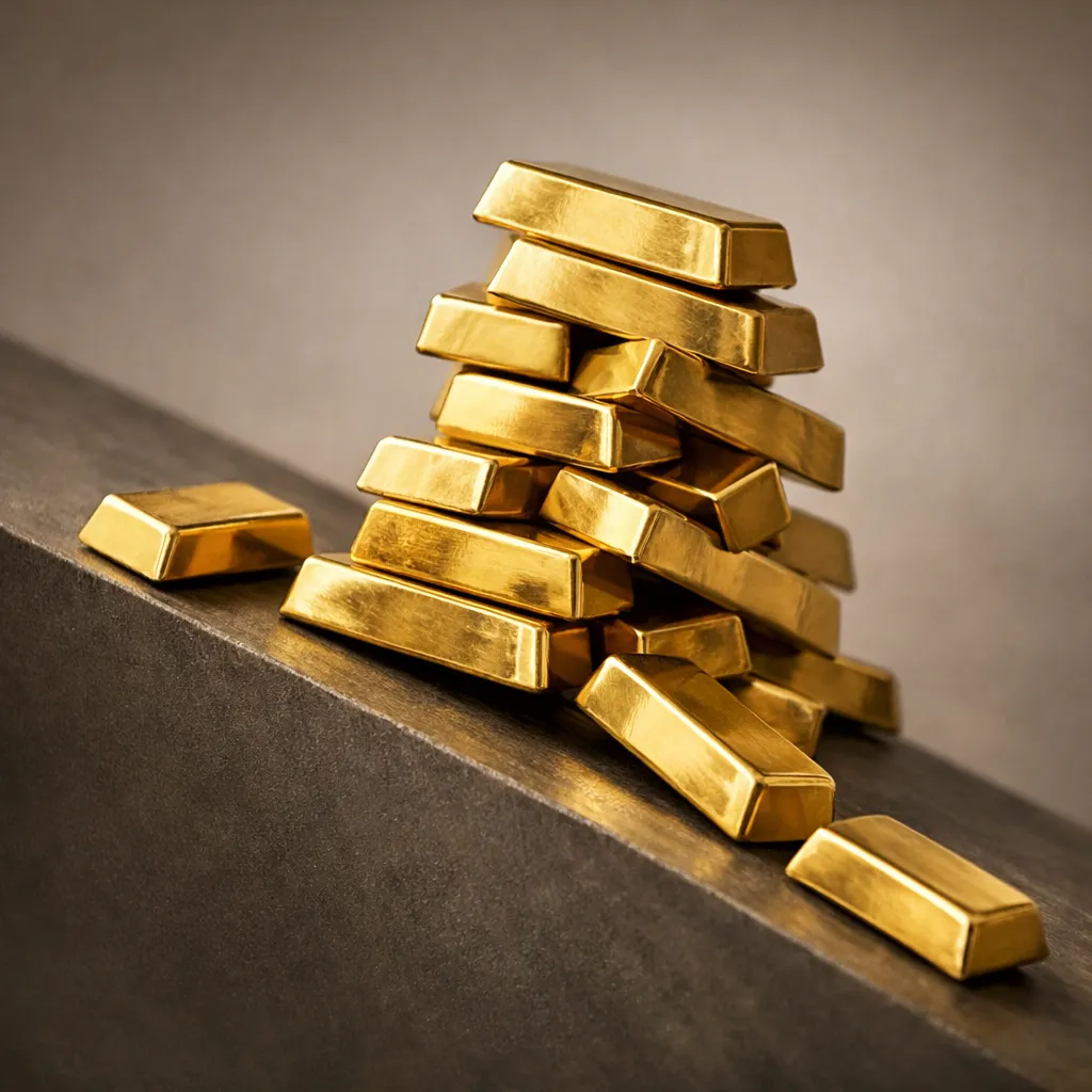 Турция продает золотые резервы для поддержки лиры