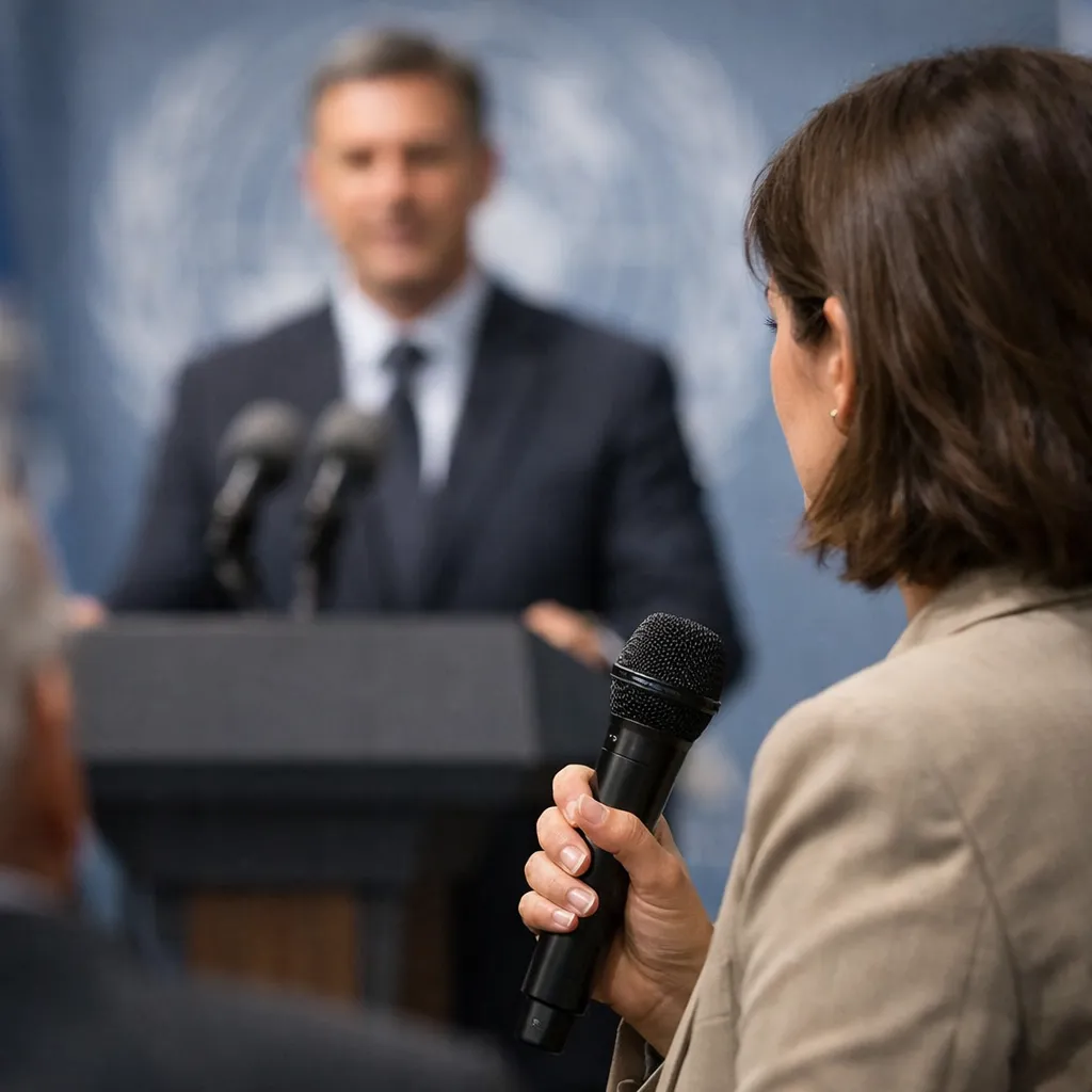 БҰҰ-да журналист Израиль елшісінен ядролық қару және ықтимал қос стандарттар туралы сұрады