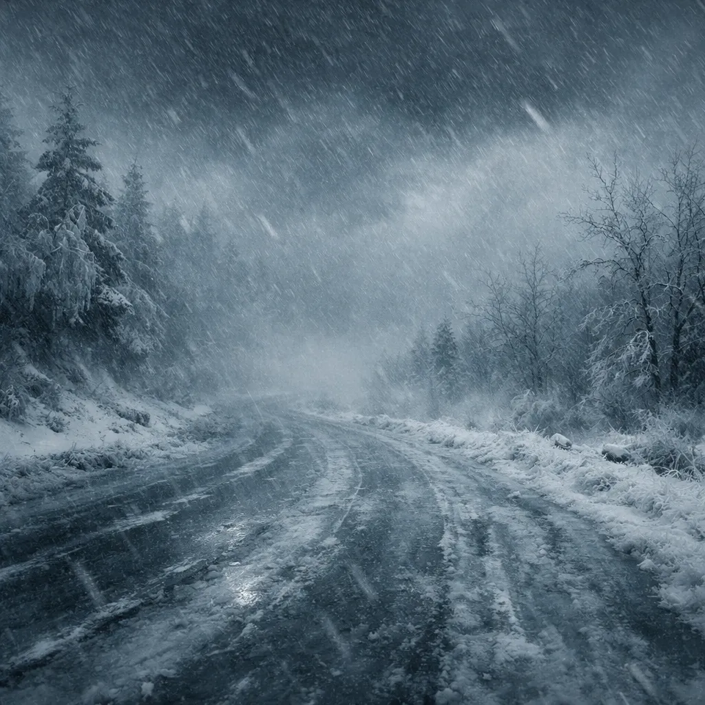 Штормовое предупреждение объявлено в Казахстане из-за тумана, гололеда и сильного ветра