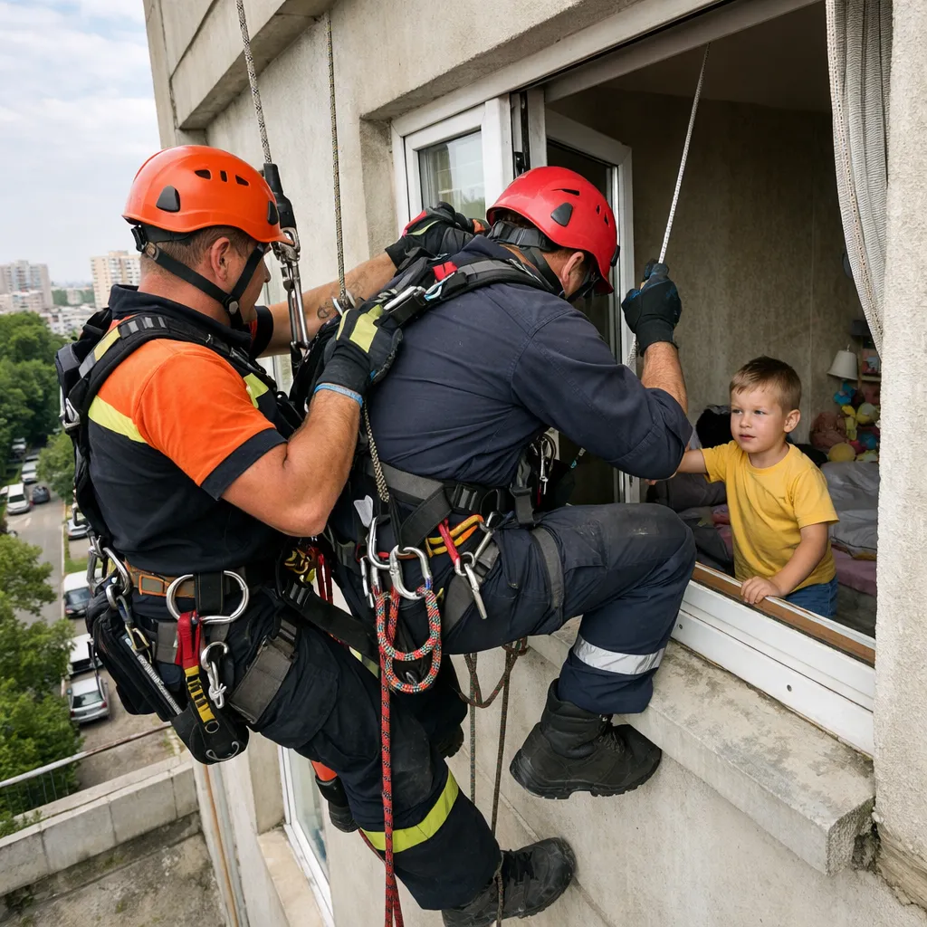 Көкшетауда ТЖД құтқарушылары пәтерде қамалып қалған 6 жастағы баланы құтқарды