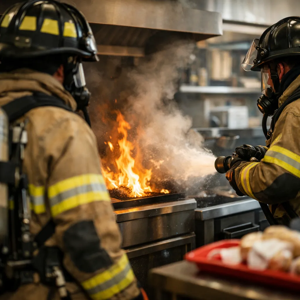 Пожар в кафе быстрого питания в Конаеве ликвидирован сотрудниками МЧС