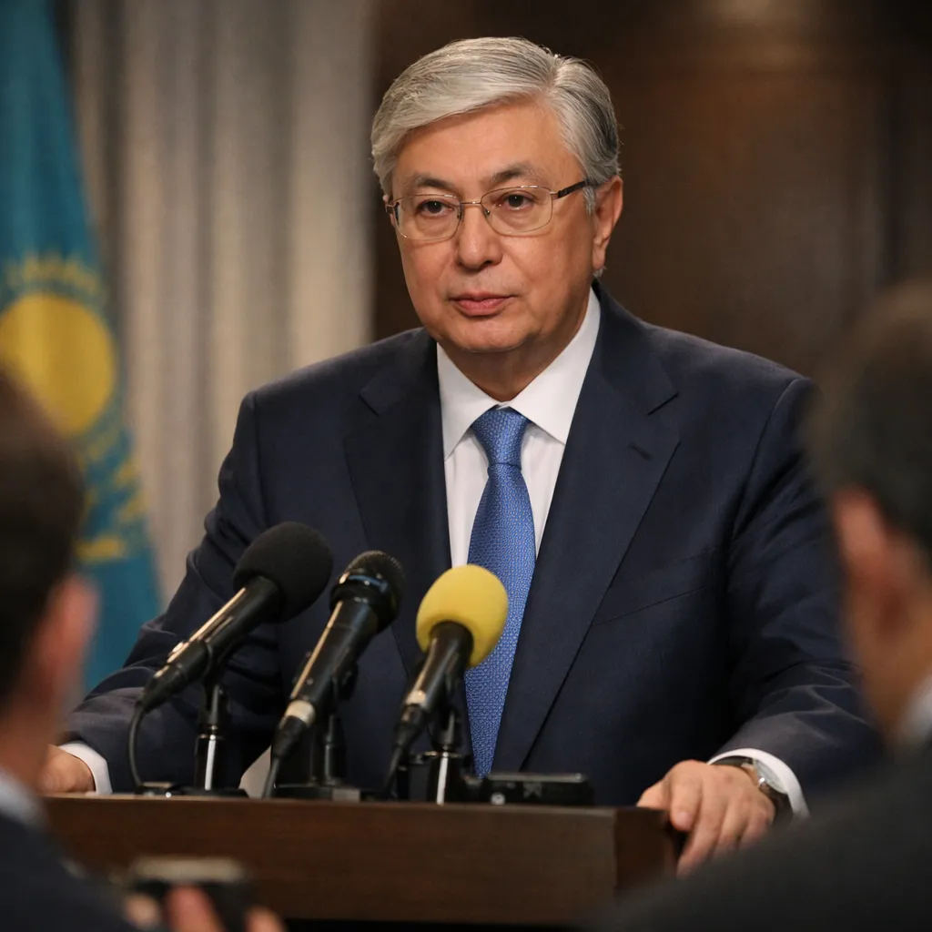 Қасым-Жомарт Тоқаев жаңа Конституция жобасы бойынша референдумнан кейін БАҚ өкілдеріне брифинг өткізді