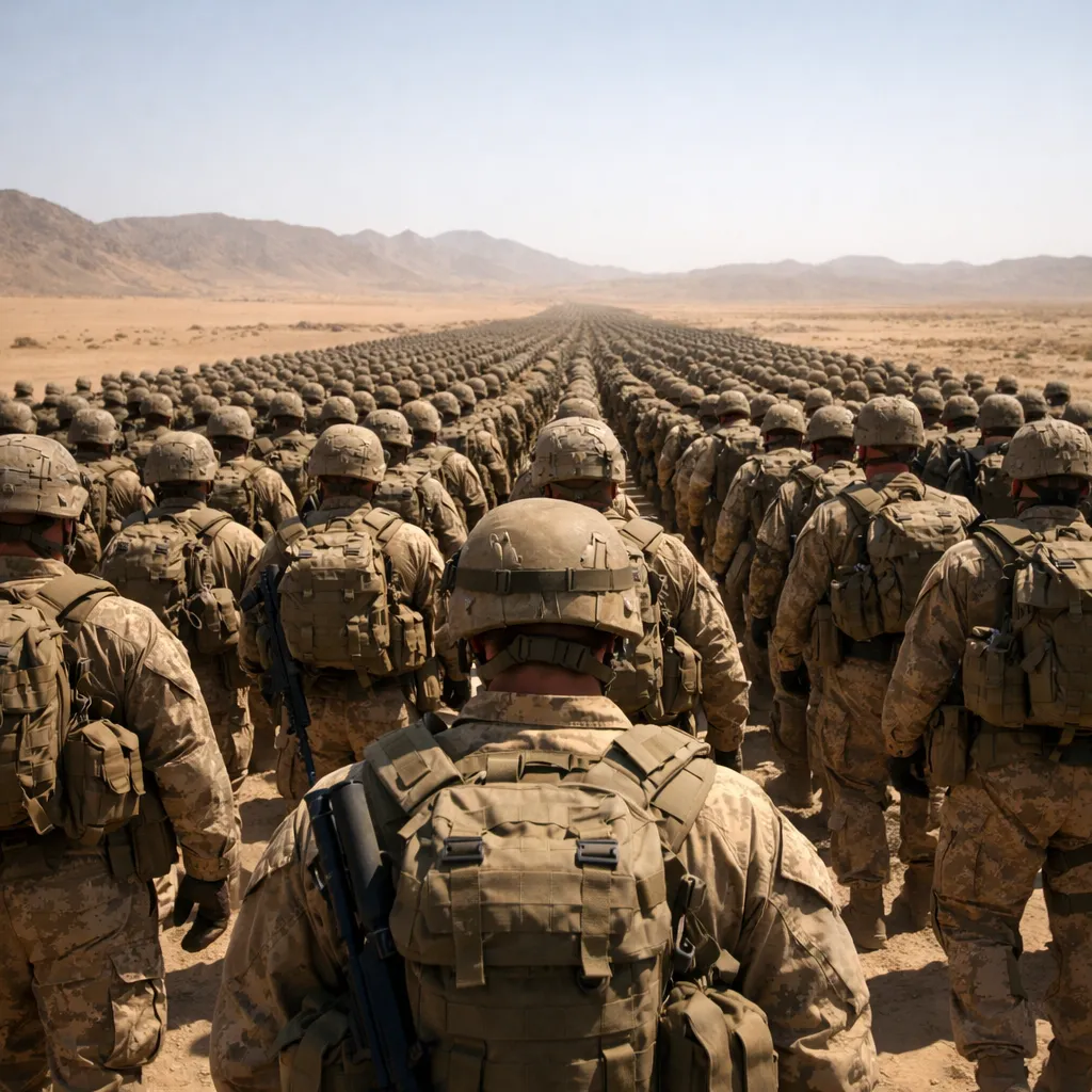 Иран проводит масштабную мобилизацию войск на фоне угрозы американского вмешательства