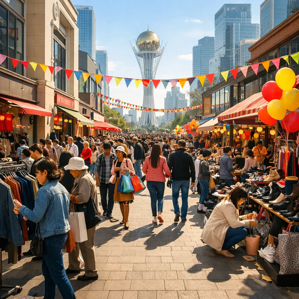 В Астане стартовала распродажа Nauryz Sale со скидками до 70%