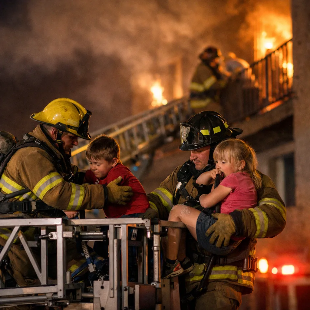 Пожар в многоквартирном доме Сатпаева: эвакуированы хозяин и четверо детей