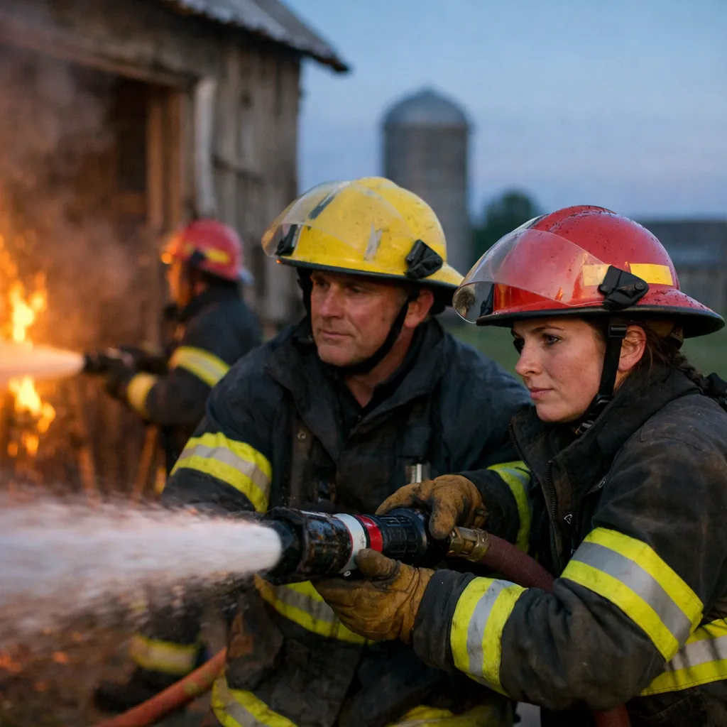 Добровольцы предотвратили распространение пожара в Туздыбастау