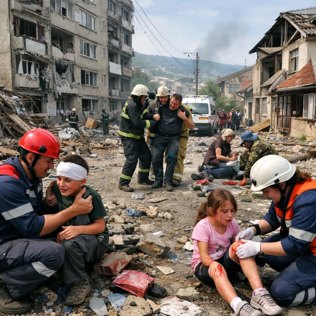 Восемь человек пострадали в Новороссийске в результате атаки БПЛА