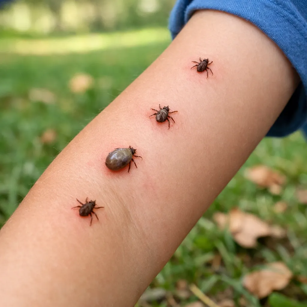 Ребёнок в Москве подцепил четырёх клещей за 10 минут прогулки в парке «Царицыно»