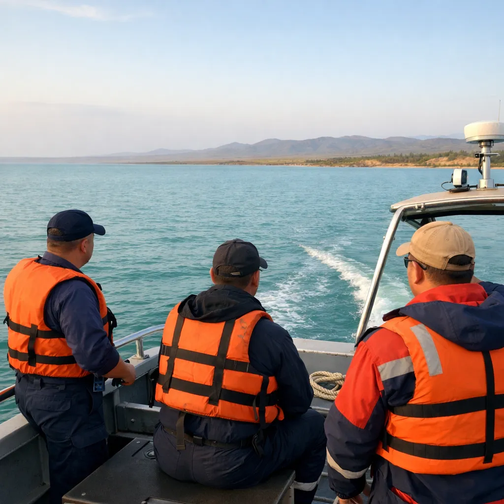 Спасатели МЧС усилили меры безопасности на озере Балхаш