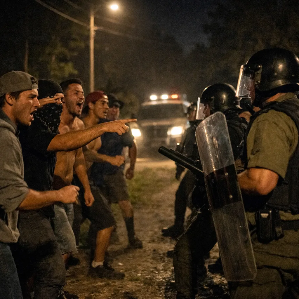 Атырау облысының Мақат ауданында полиция қызметкерлері соққыға жығылды