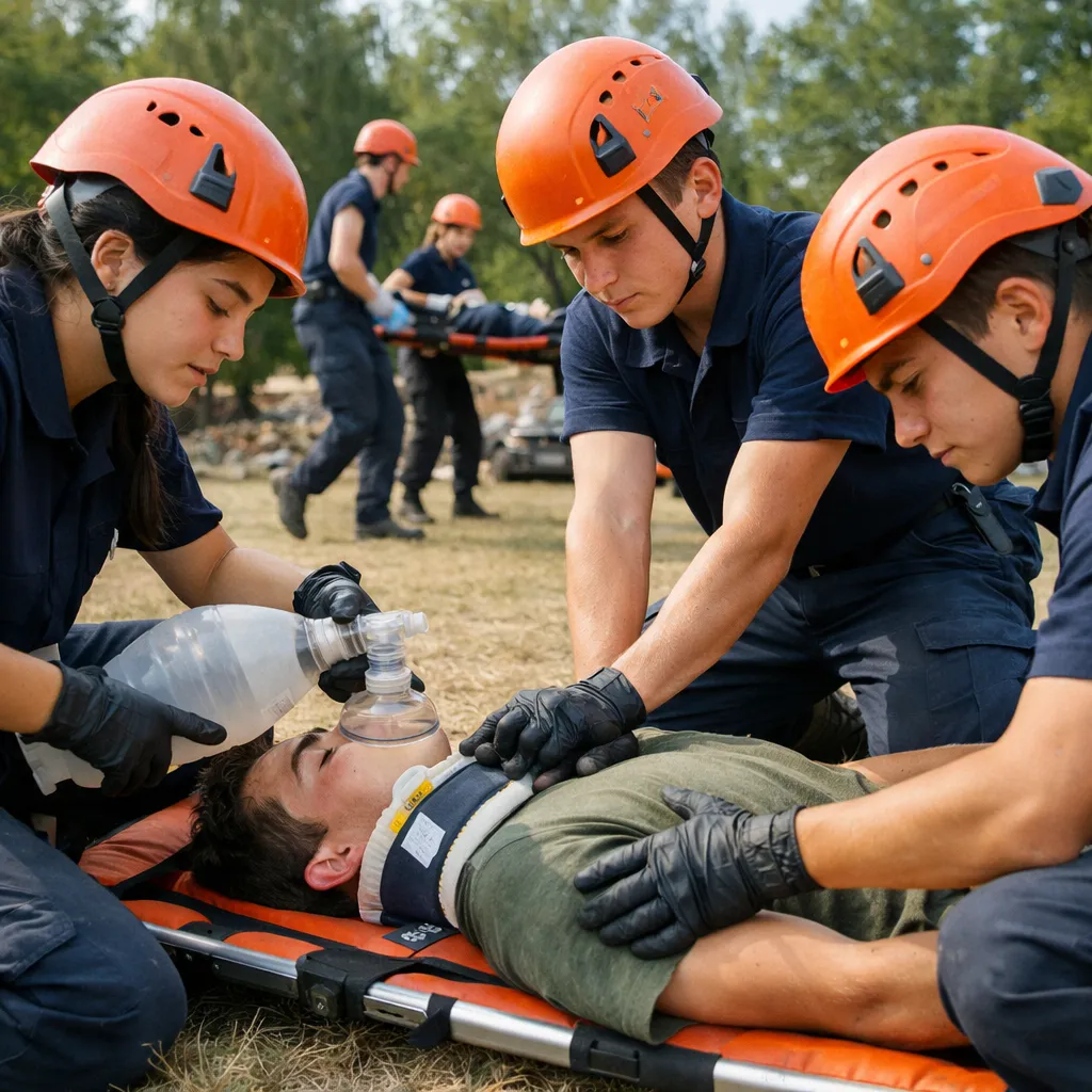 В Кызылординской области прошли соревнования 'Юный спасатель – 2026'