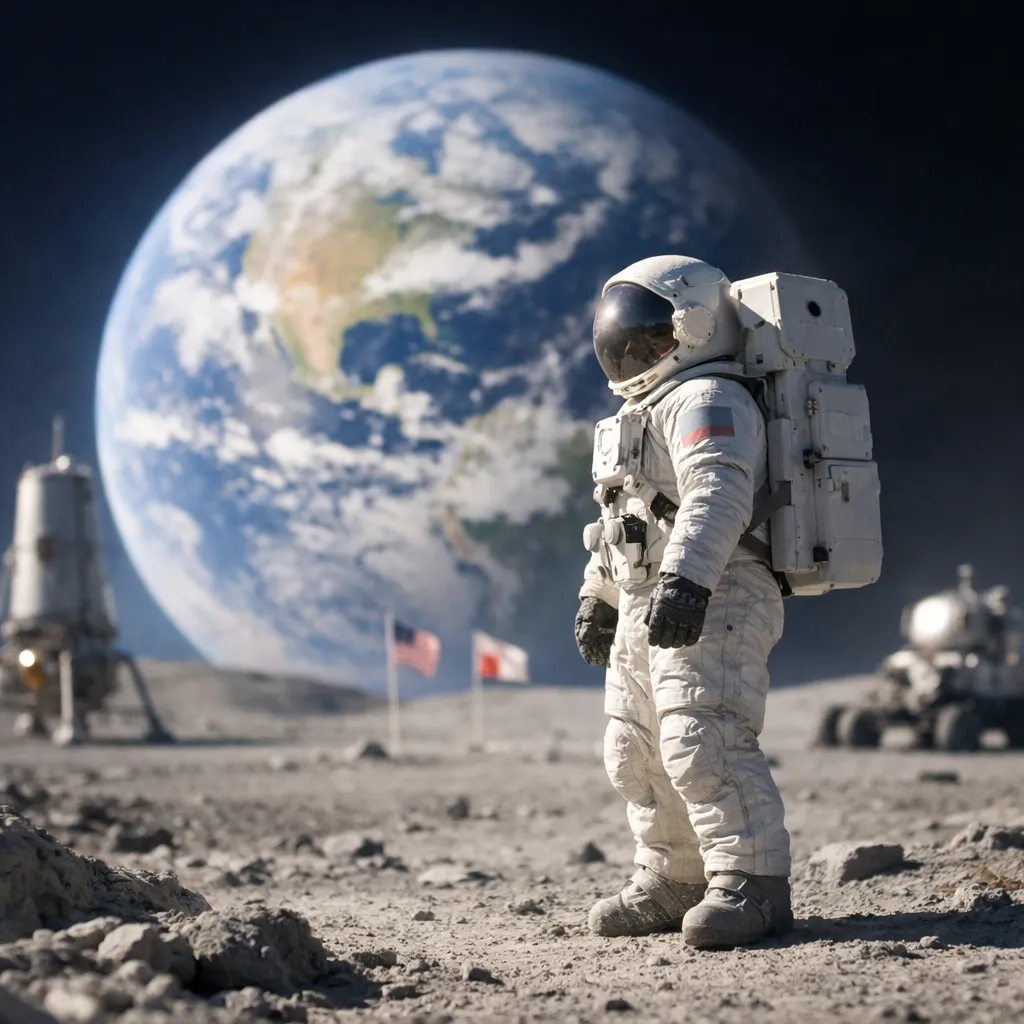 Рогозин заявил о возможности опередить США в лунной программе, но позже удалил пост