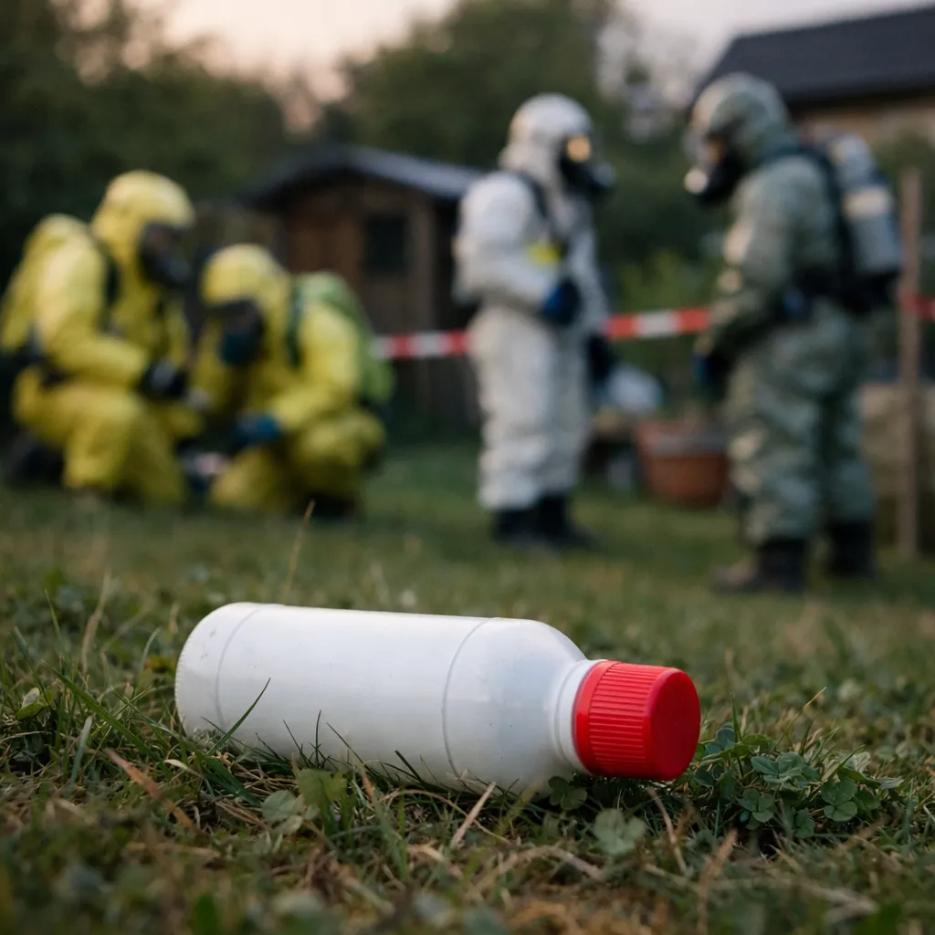 Германияның оңтүстік-батысында пасхалық жұмыртқа іздеу кезінде «полоний-210» деп жазылған бөтелке табылды