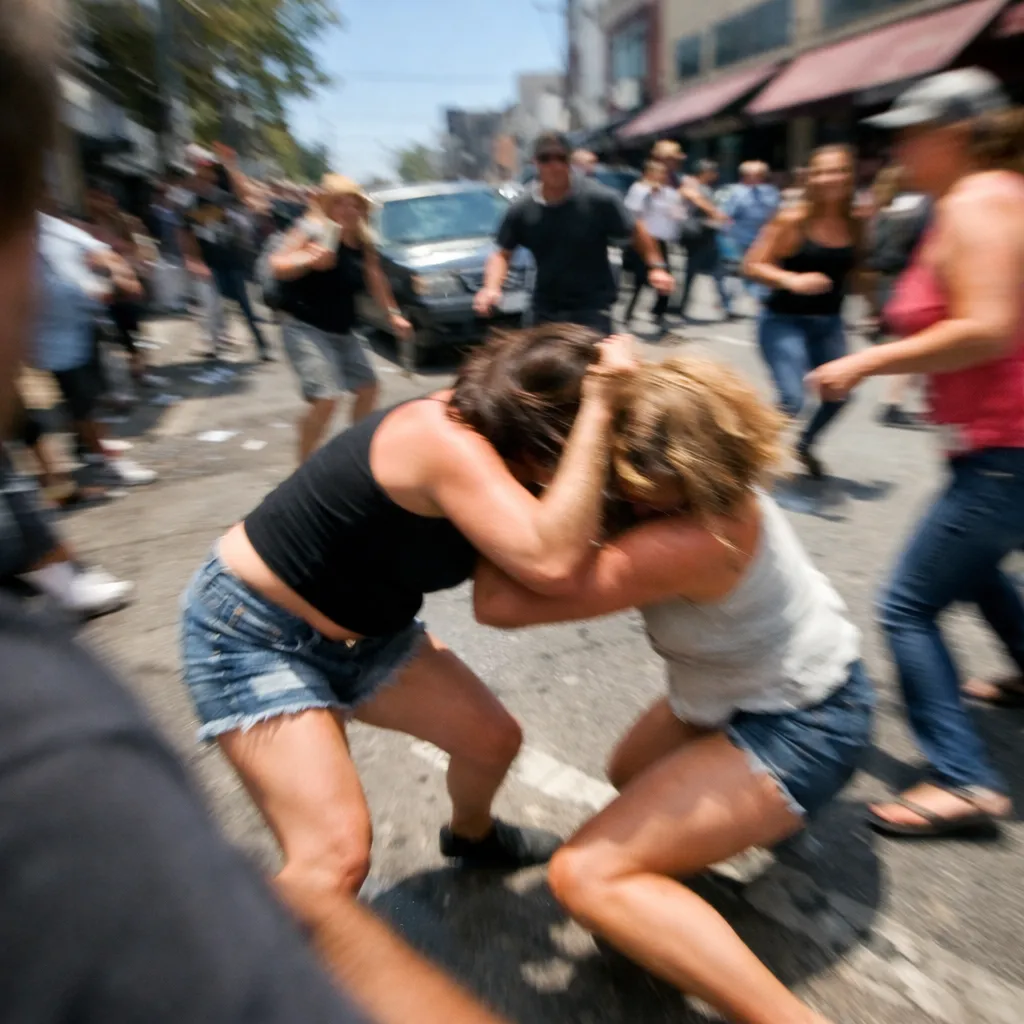 Блогер из Костаная избила девушку: конфликт из соцсетей перерос в драку